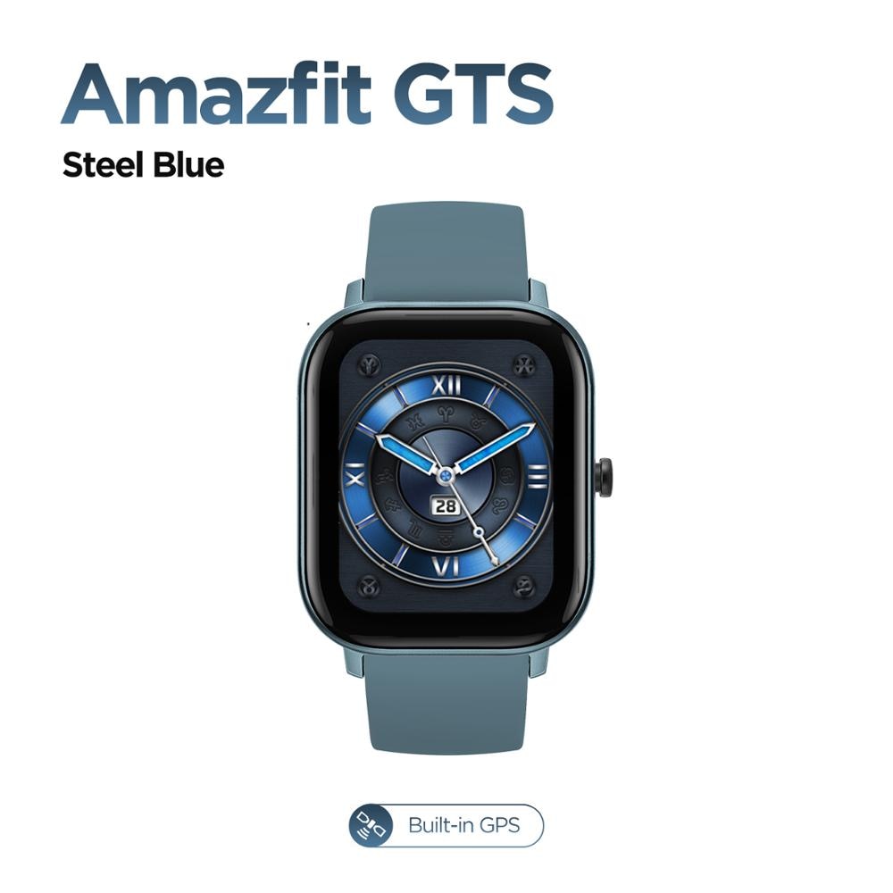 Amazfit GTS Stock Global Version Smart Watch 5ATM Waterproof Swimming Smartwatch 14DaysBattery